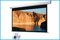 Pantallas con formato 16:9 para proyector