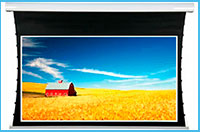 Pantallas con tensión para video proyector