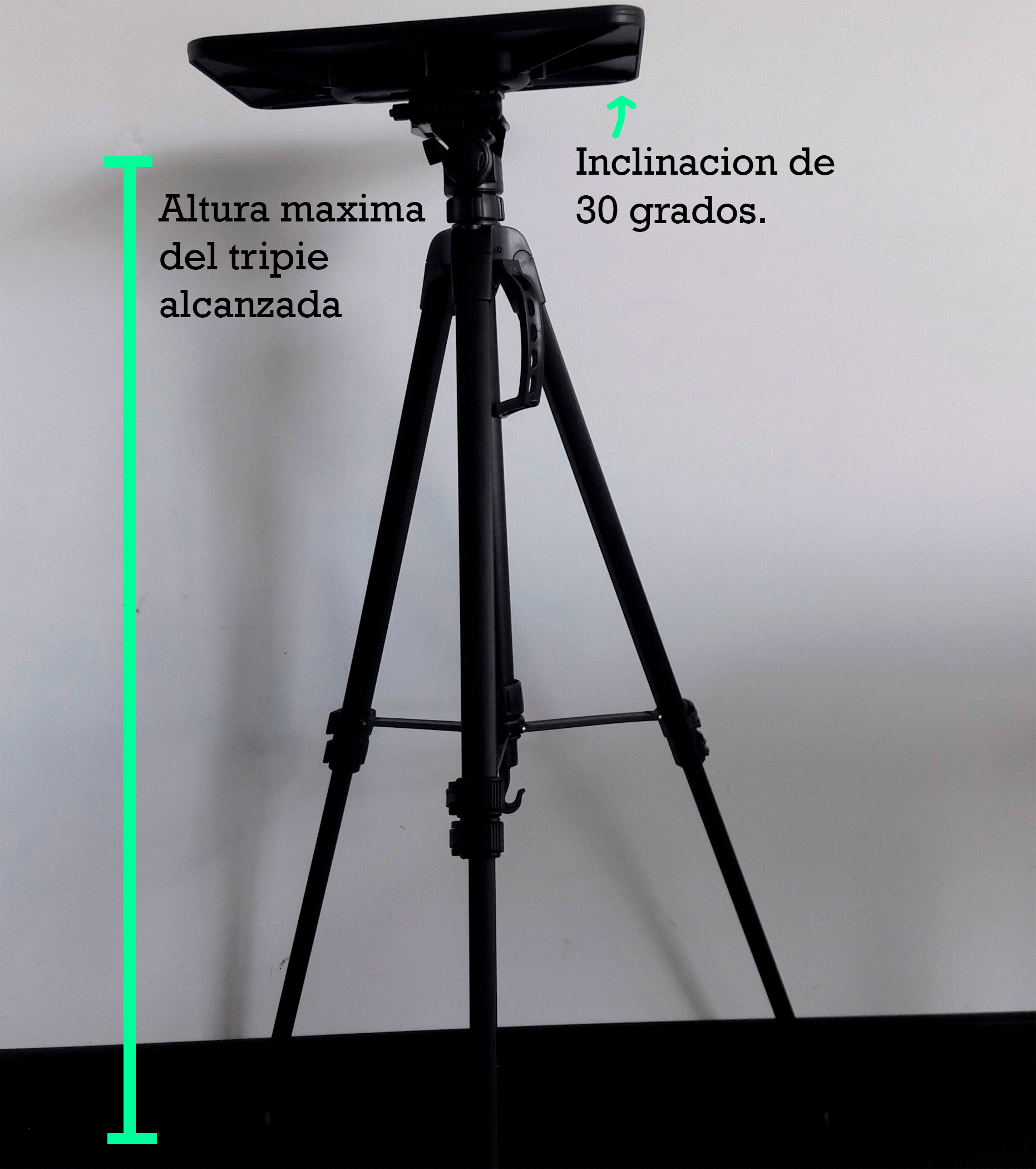 caracteristicas de un soporte portatil de para proyector