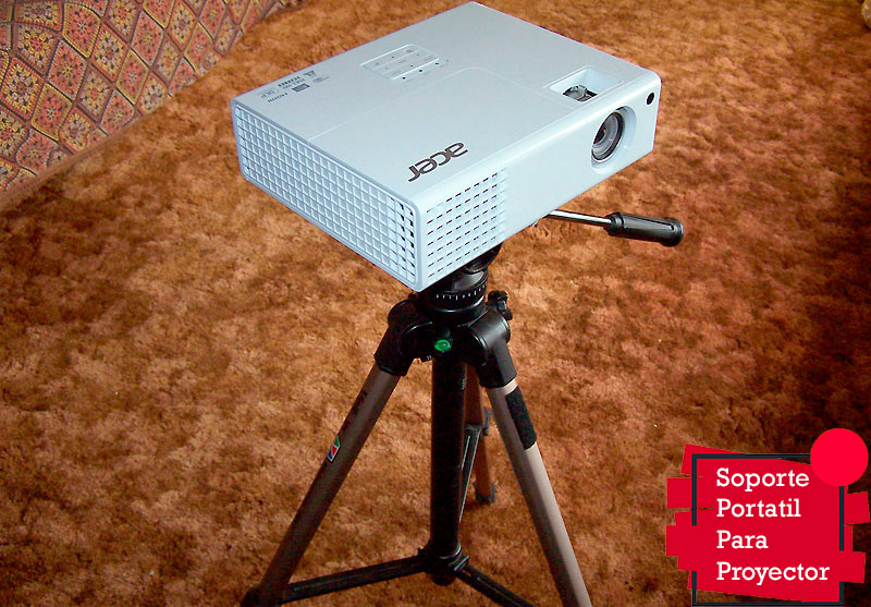 soporte portatil para proyector