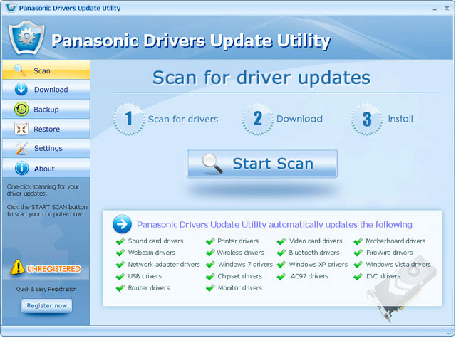 drivers proyector panasonic