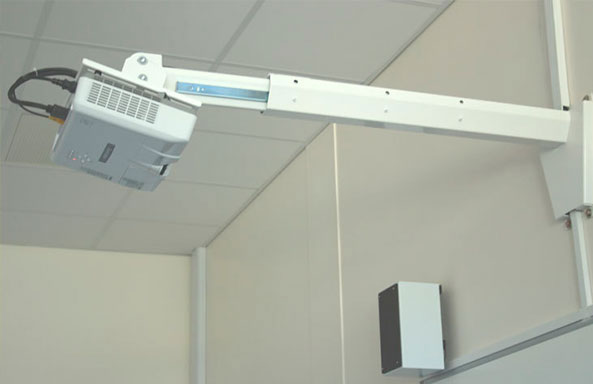 Fabrica de soportes de pared para video beam