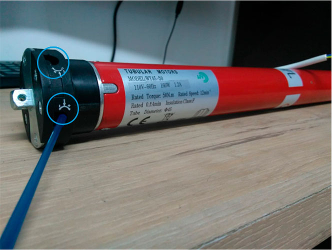 graduar altura del telon