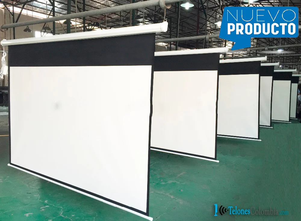 Nuevos telones de proyeccion en 2018