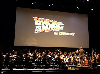 Pantalla grande de proyeccion