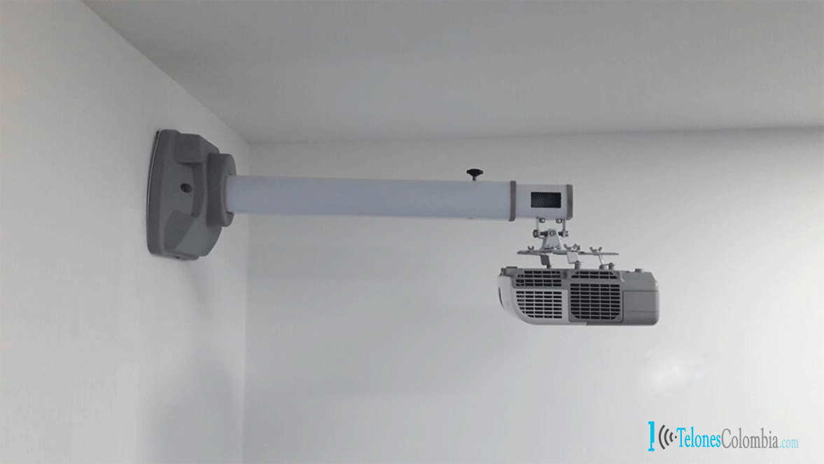 Soporte de pared para video beam