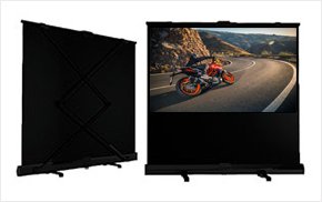 Telones portables de piso