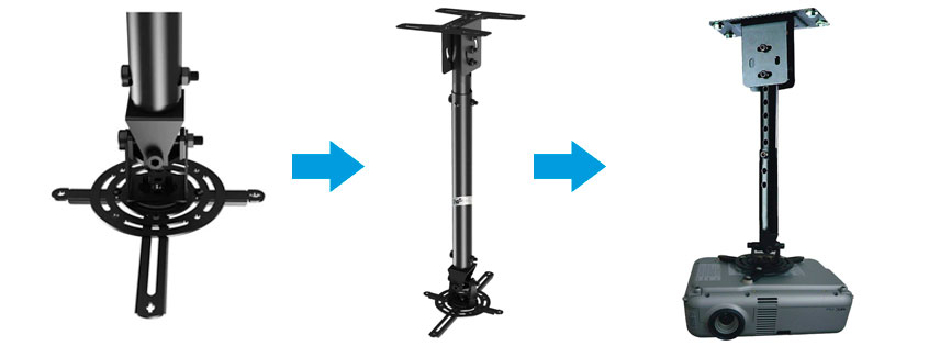 soporte industrial para video proyector