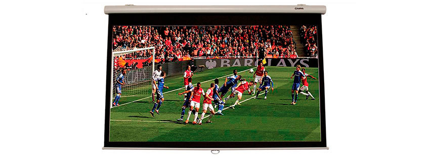 Telón para proyección de 280x210 cms