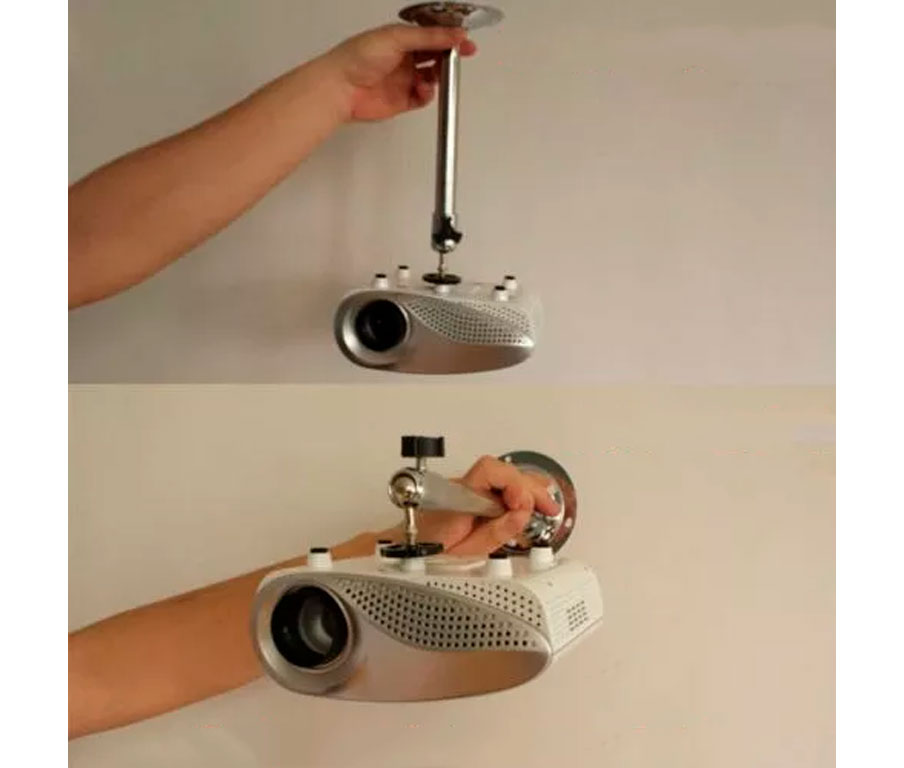 instalacion de un miniproyector