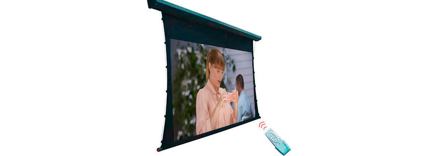 Pantalla tensada para video beam de 300 x 300 cms