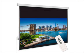 Pantalla con formato 16:9 de 264 x 147 cm