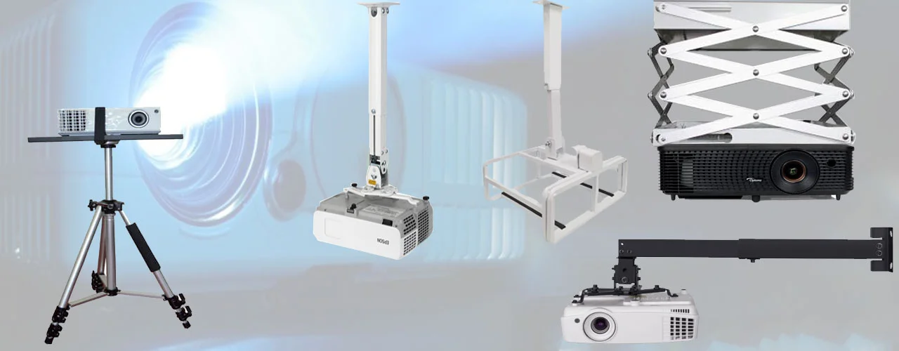 Soportes para Video Beam telones colombia