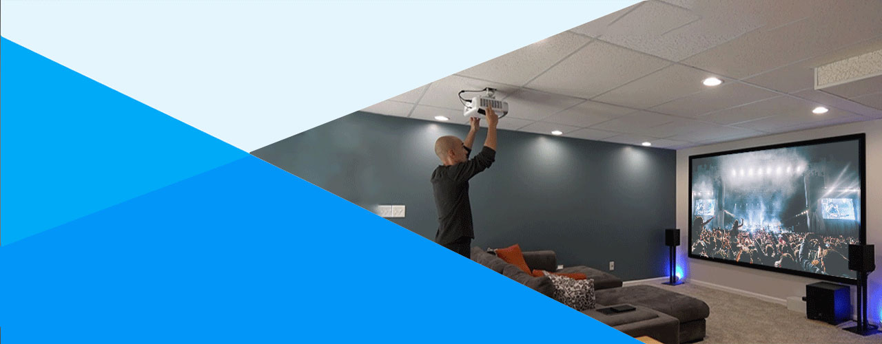 Telones de Proyección Trasera para video beam