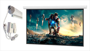 Pantallas Electricas de 244 x 244 cm