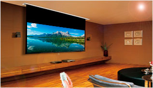 Pantalla electrica para video beam de 800 x 600 cm