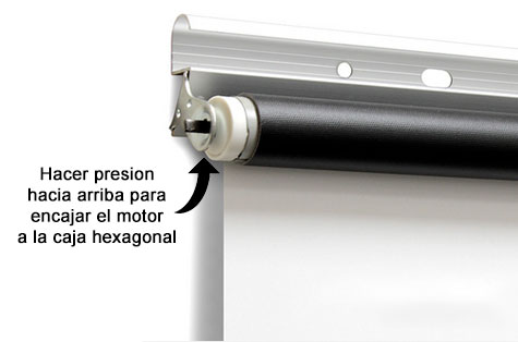 instalacion de motor en la cajetilla metalica