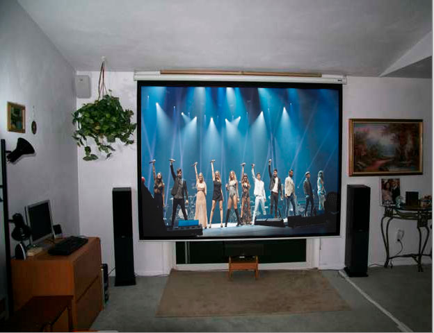 telon electrico 800 x 600 cm