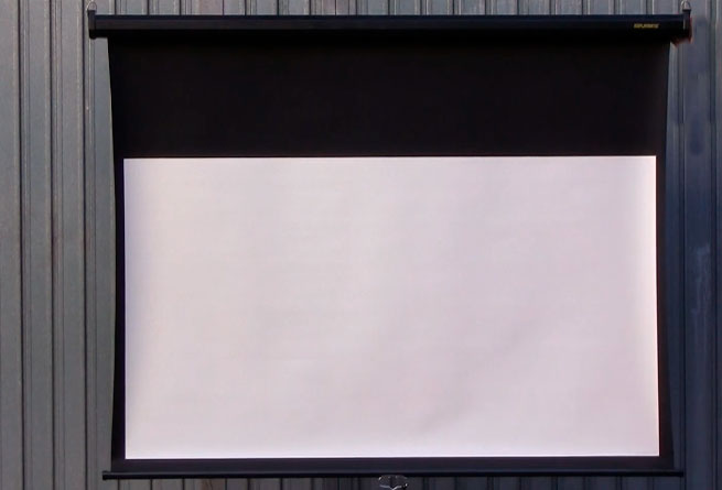 Pantalla de proyeccion manual de 203 x 203