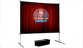 Telón para proyección trasera 356x267