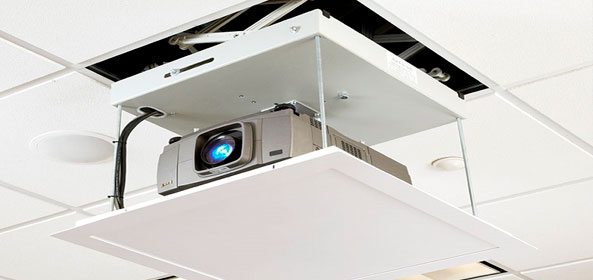 Ascensor para proyector