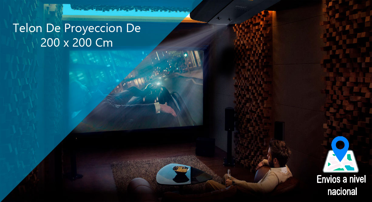 Pantalla de proyeccion de 200 cm